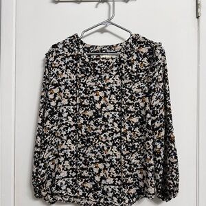 Cooper & Ella Abstract Print Blouse